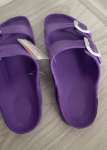 GEZER ekstra hafif ayarlanabilir tokalı kadın terlik - Görsel 2