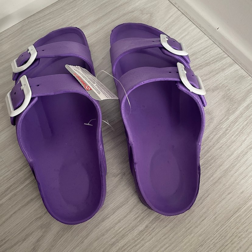 GEZER ekstra hafif ayarlanabilir tokalı kadın terlik - Görsel 2