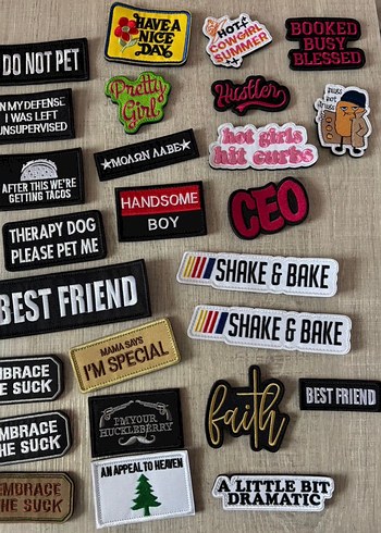 Çeşitli Çanta Patch(cırt) - Görsel 2