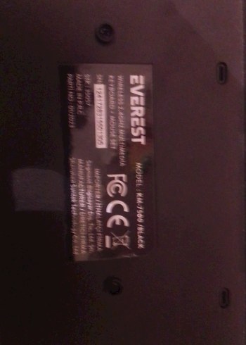 Siyah Kablosuz klavye - Görsel 4