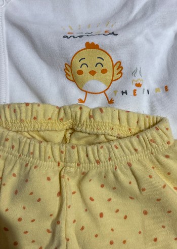 Baskılı Beyaz Bebek Atlet - Görsel 3