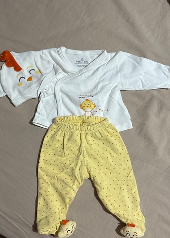 Baskılı Beyaz Bebek Atlet - Görsel 2