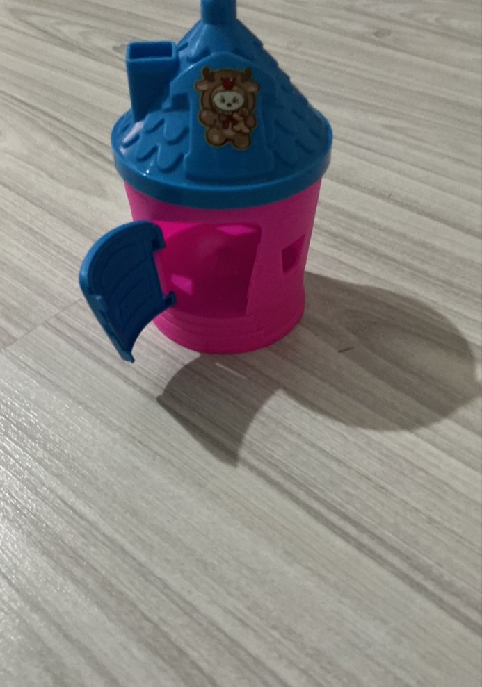 Renkli Mavi Pembe Oyuncak Ev - Görsel 3