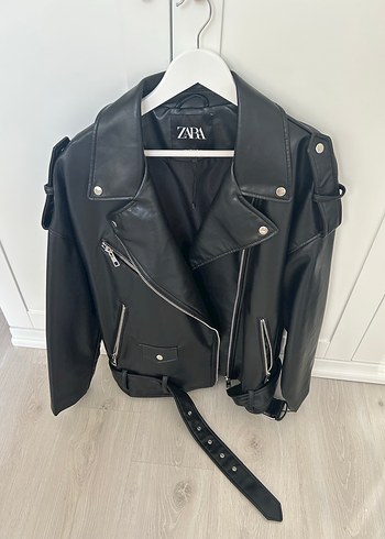 Zara Deri Ceket - Görsel 3