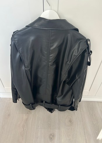 Zara Deri Ceket - Görsel 5
