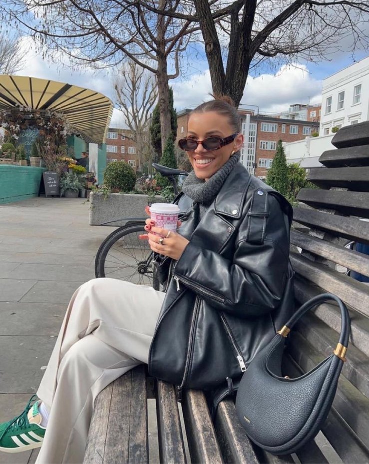 Zara Deri Ceket - Görsel 2