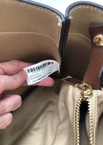 Kahverengi Deri Kadın El Çantası - Görsel 6