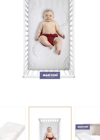 Maxi-Cosi Beyaz Bamboo Bebek Yatağı 70x120 - Görsel 3
