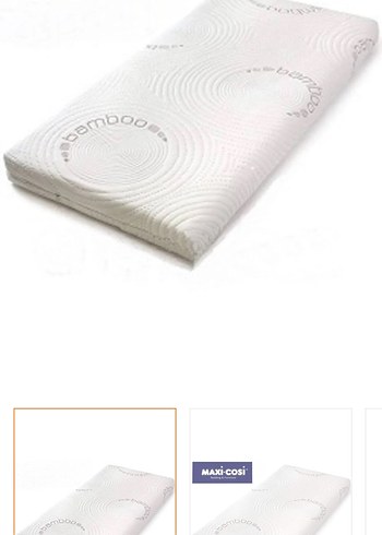 Maxi-Cosi Beyaz Bamboo Bebek Yatağı 70x120 - Görsel 2