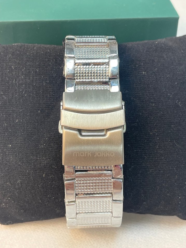 Mark Jakko Erkek Klasik Beyaz Kol Saati - Görsel 2