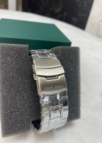 Mark Jakko Erkek Beyaz Klasik Saat - Görsel 2