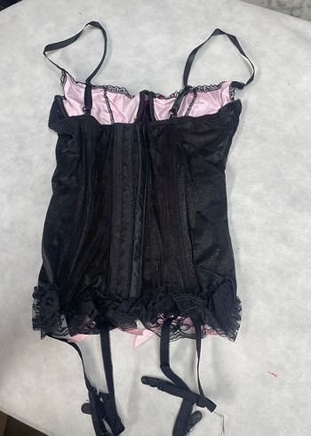 Dantel Detaylı Gotik Strappy Büstiyer - Görsel 2