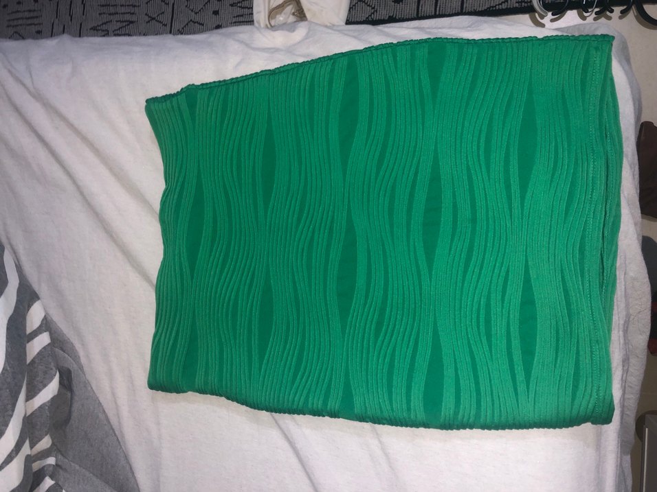 Yeşil Midi Etek - Görsel 3