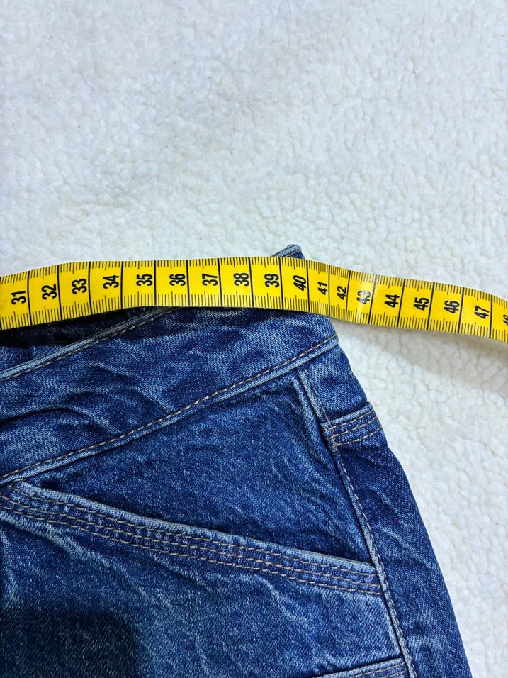 Lacivert Kadın Mini Denim Etek Bdg - Görsel 2