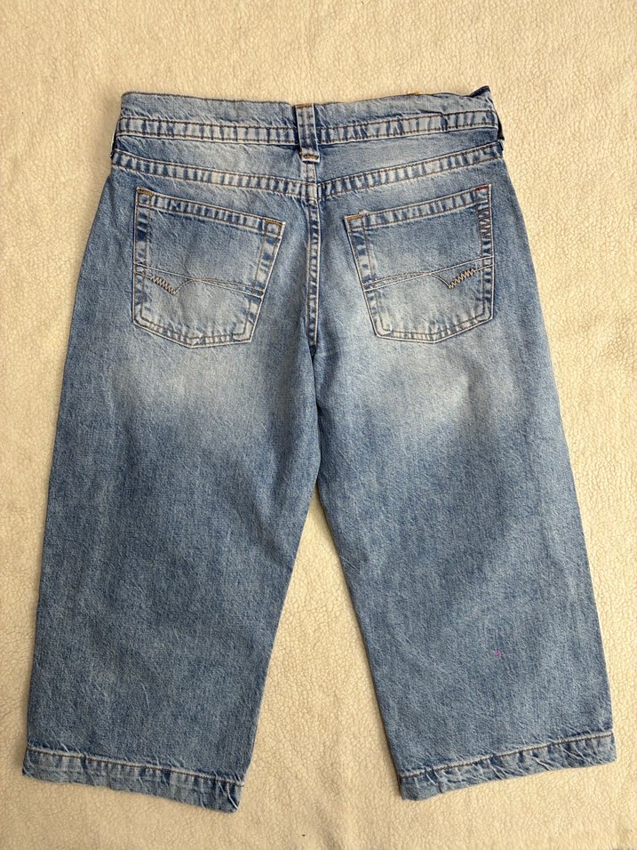 Bdg Gevşek Kesim Midi Kot Pantolon - Görsel 2