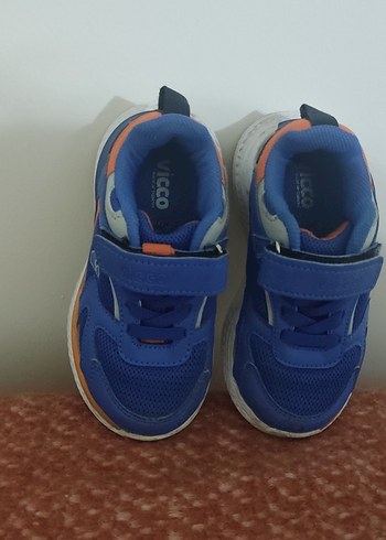 Erkek Çocuk Mavi Cırt Cırtlı Spor Ayakkabı - Görsel 2