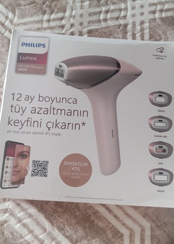 Pastel Bej Renkli IPL Lazer Epilasyon Cihazı - Görsel 2