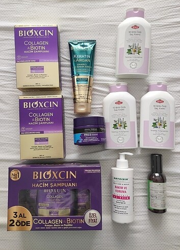 Bioxcin otacı novocrin john frieda saç ürünleri