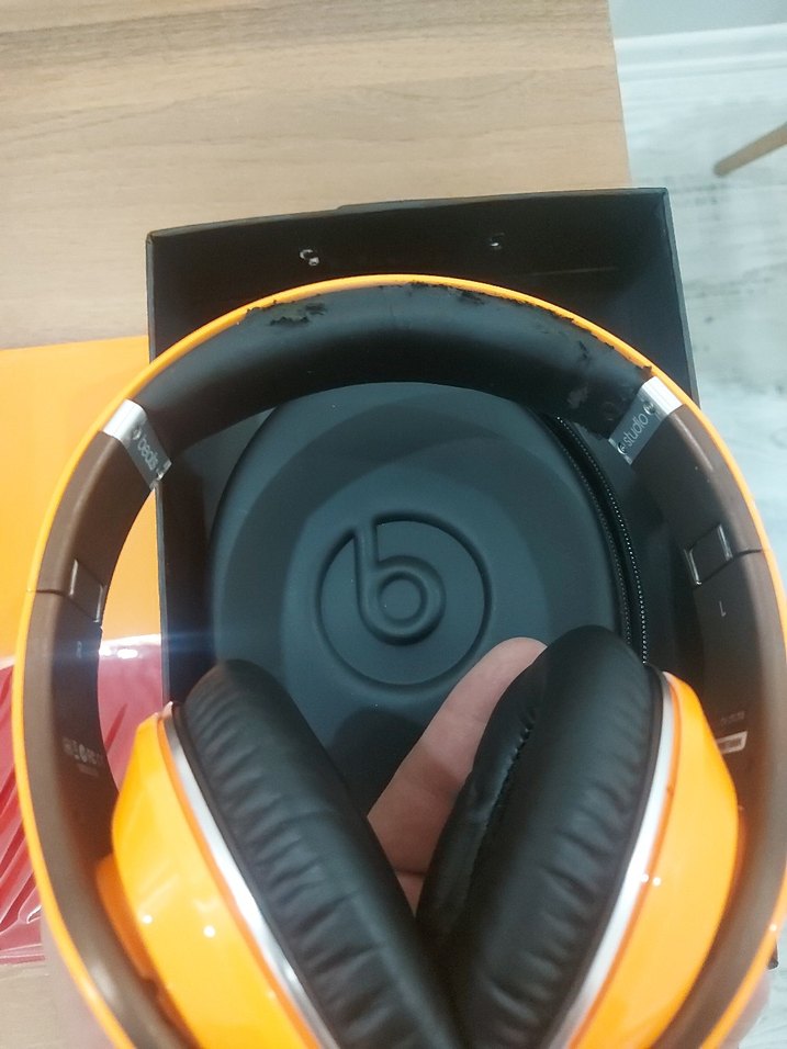 Turuncu Beats by Dr. Dre Studio Kulaklık - Görsel 2