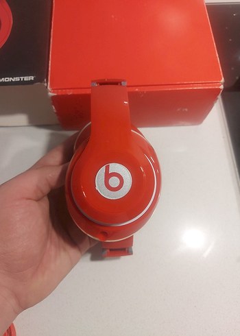 Kırmızı Beats by Dr. Dre Studio Kulaklık - Görsel 4
