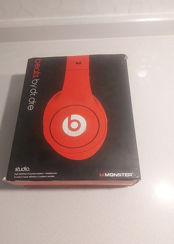Kırmızı Beats by Dr. Dre Studio Kulaklık - Görsel 3