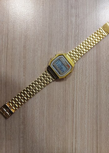 Casio Altın Renk Klasik Saat - Görsel 2