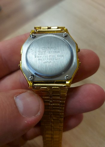 Casio Altın Renk Klasik Saat - Görsel 3