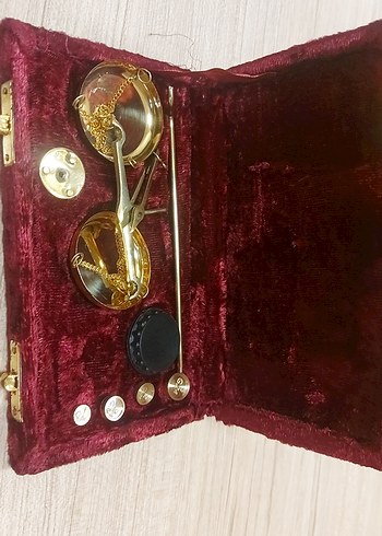 Altın Renkli Terazi Seti - Görsel 2