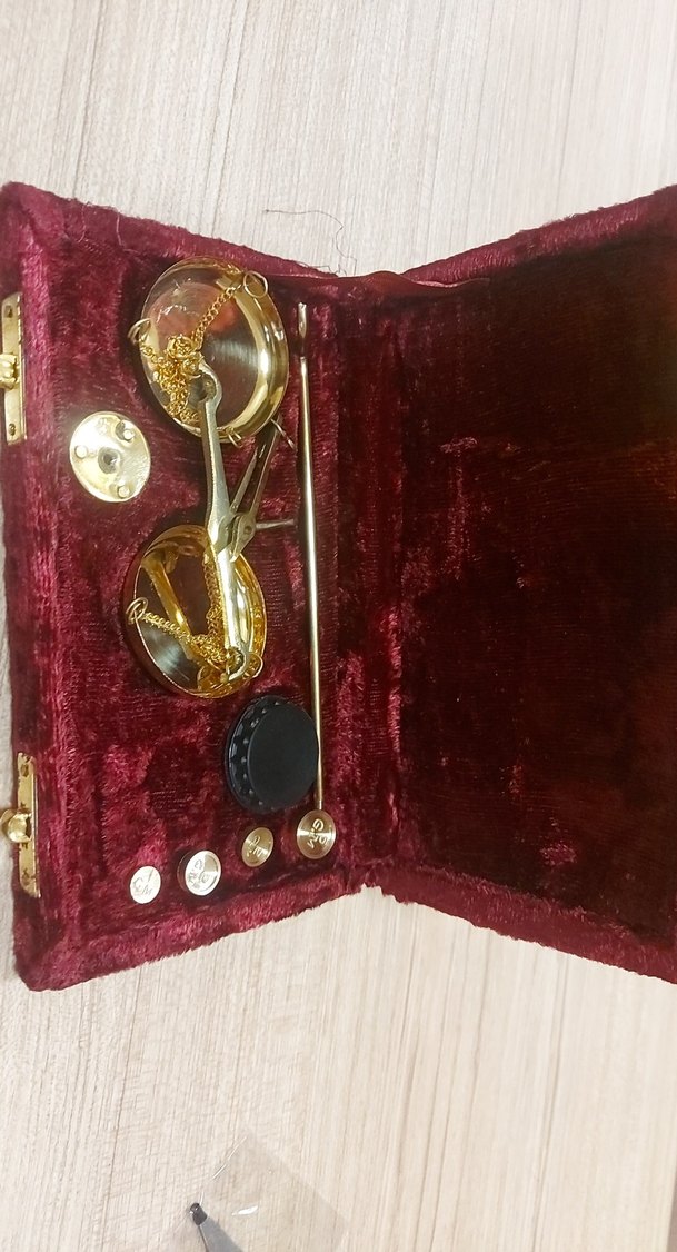 Altın Renkli Terazi Seti - Görsel 2