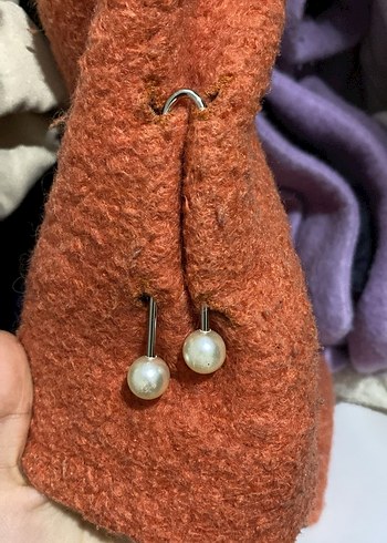 Kiremit Düğmeli Kaban - Görsel 3