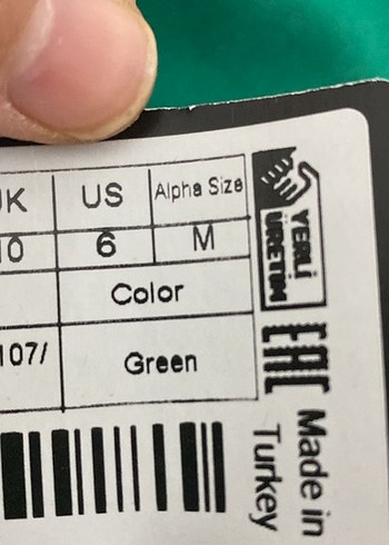 Renkli Baskılı Yeşil Kapüşonlu Sweatshirt - Görsel 5