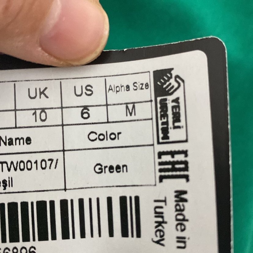 Renkli Baskılı Yeşil Kapüşonlu Sweatshirt - Görsel 5