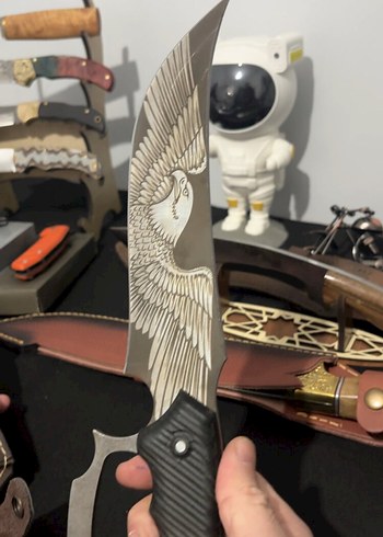 Siyah Saplı Keskin Bıçak - Görsel 2