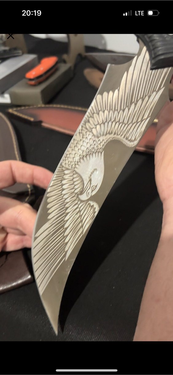 Siyah Saplı Keskin Bıçak - Görsel 3