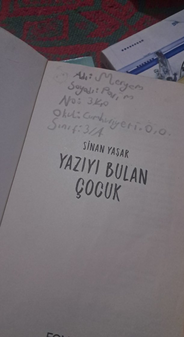 Yazıyı Bulan Çocuk - Sinan Yaşar - Görsel 4