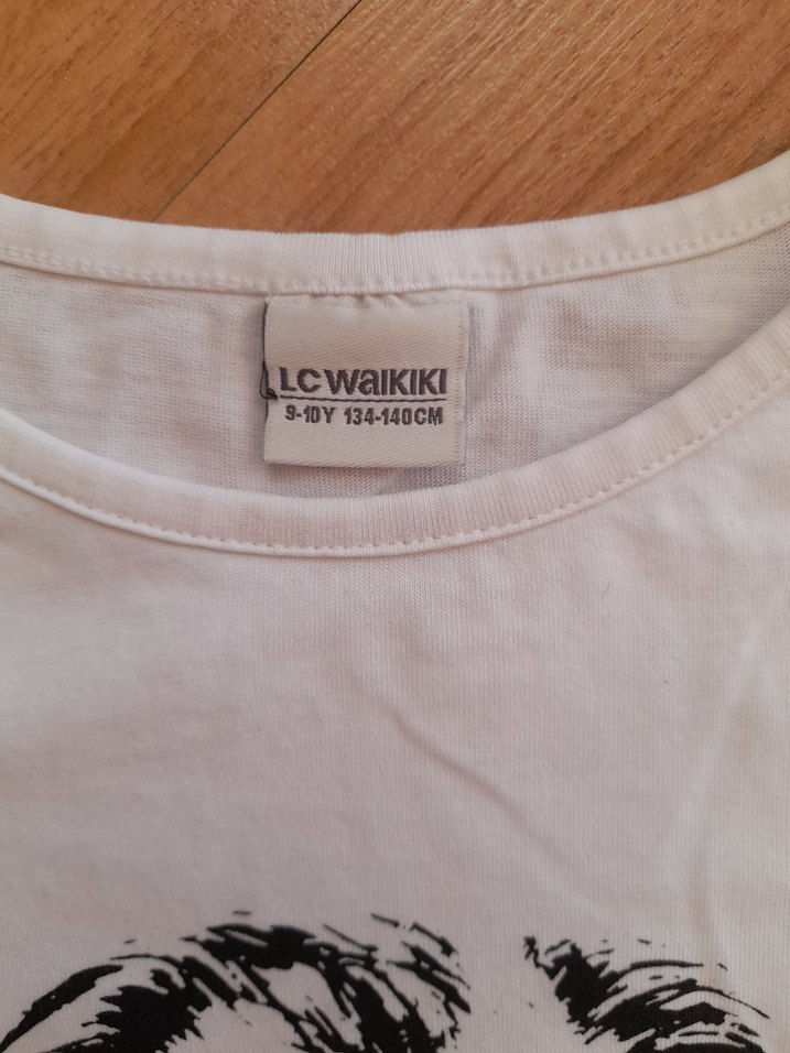 Erkek Çocuk Beyaz Uzun Kollu Baskılı Tişört - Görsel 3