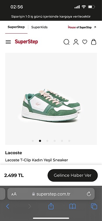 Lacoste Lacoste spor ayakkabı