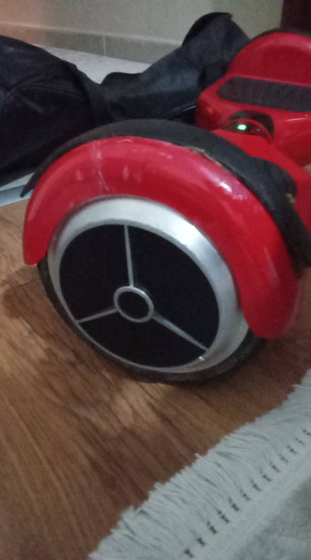 Kırmızı hoverbord - Görsel 5