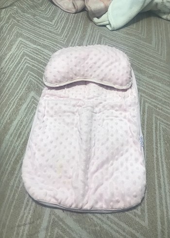 Beyaz Bebek Uyku Destek Minderi - Görsel 2