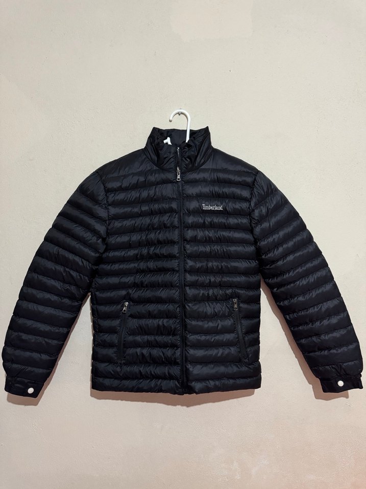 Timberland Siyah Fermuarlı Erkek Mont - Görsel 2