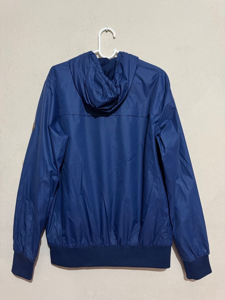 Mavi Kapüşonlu Erkek Ceket - Görsel 2