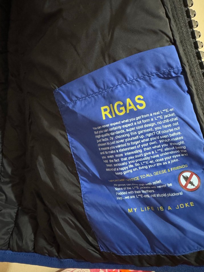 Erkek Lacivert Fermuarlı Mont - Görsel 4