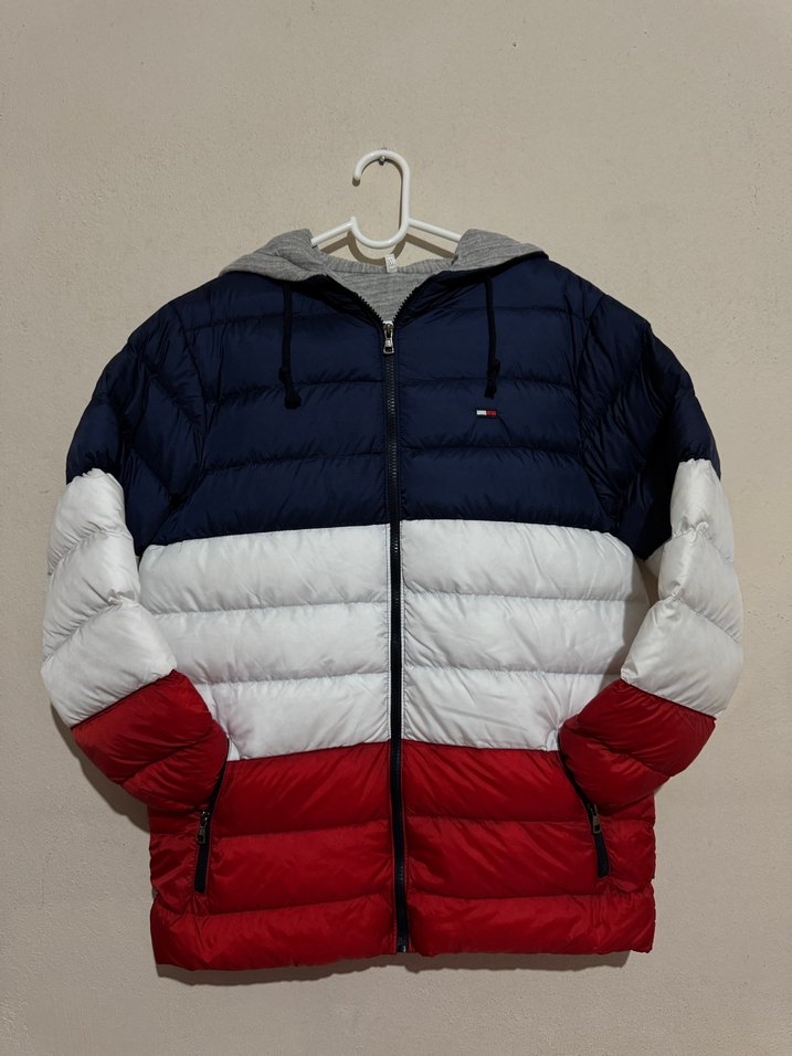 Renkli Fermuarlı Erkek Mont - Görsel 3