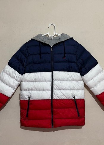 Kapüşonlu Şişme Mont - Görsel 4