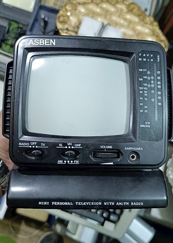 Mavi ASBEN Mini Kişisel Televizyon - Görsel 3