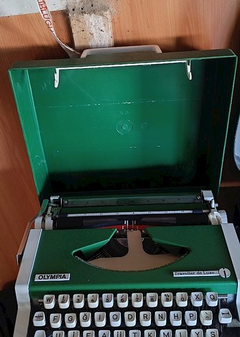 Koyu Yeşil dakdilo antika - Görsel 3