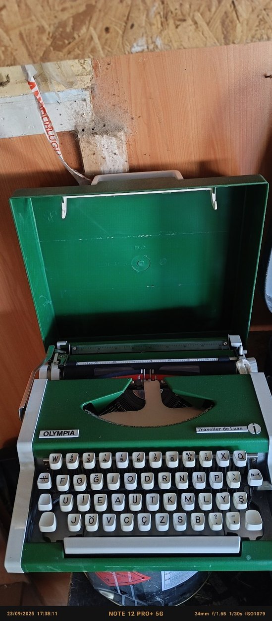 Koyu Yeşil dakdilo antika - Görsel 3