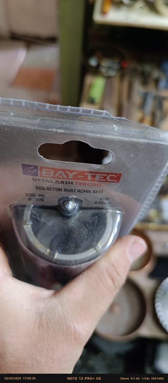 BAY-TEC SDS Beton Delme Ucu 65mm - Görsel 3