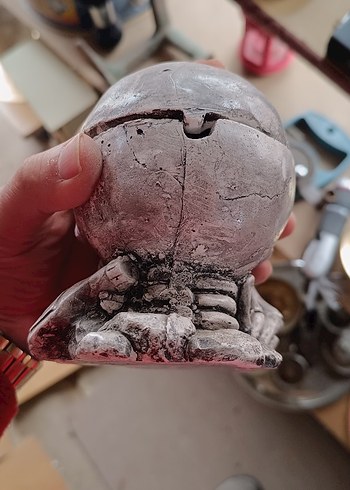 Gri Kafatası Figürin - Görsel 5