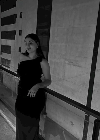 Siyah Tek Omuzlu Uzun Süet Elbise - Görsel 3